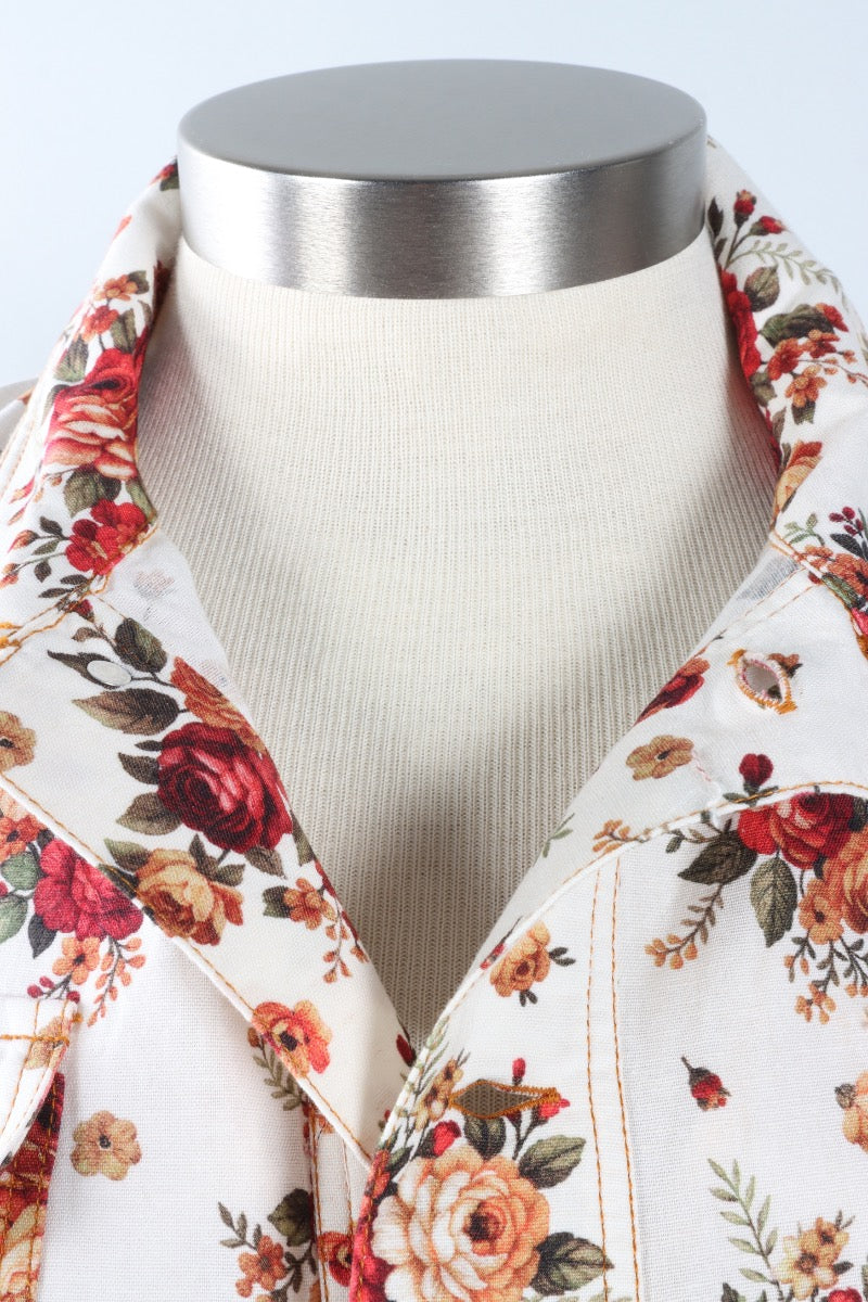 Cara Delvinge Coat - Floral