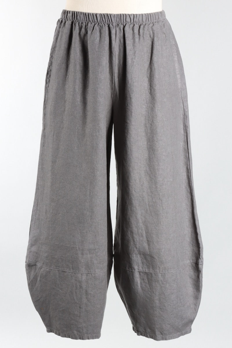 Oliver Pant - Zinc Heavy Linen