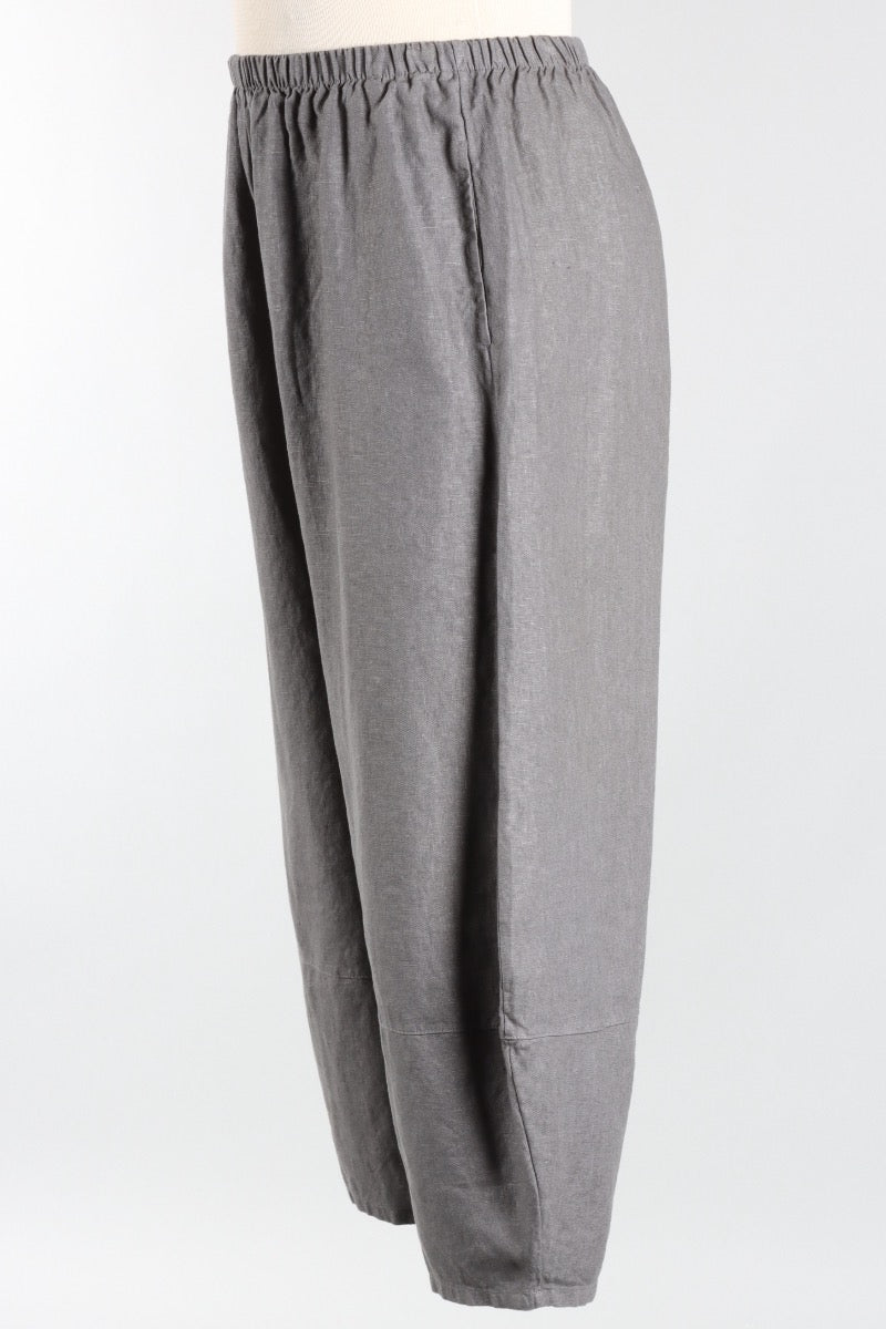 Oliver Pant - Zinc Heavy Linen