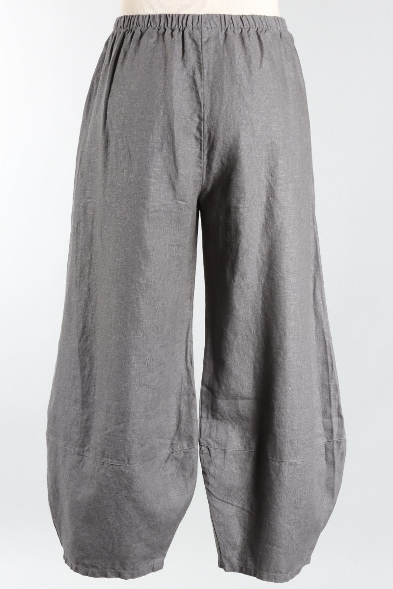 Oliver Pant - Zinc Heavy Linen
