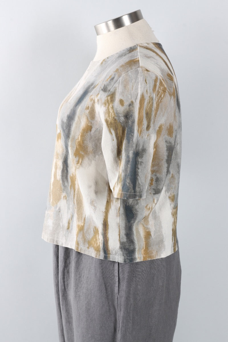 Simon Shirt - Pioggia Linen Blend