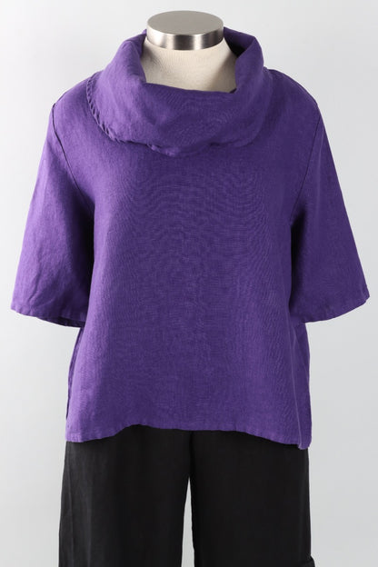 Nola Shirt - Verbena Heavy Linen