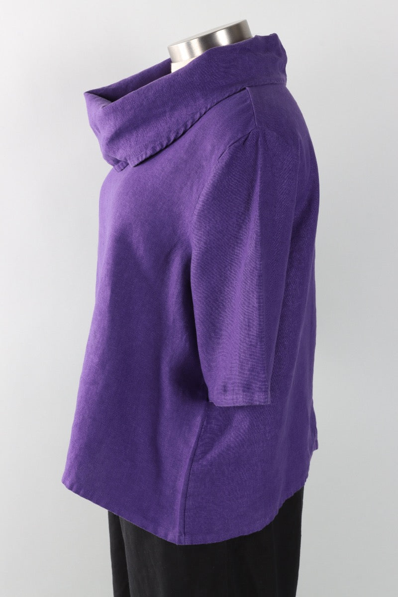 Nola Shirt - Verbena Heavy Linen