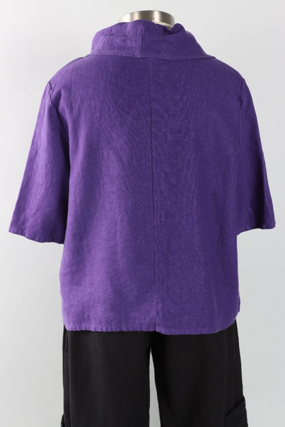 Nola Shirt - Verbena Heavy Linen