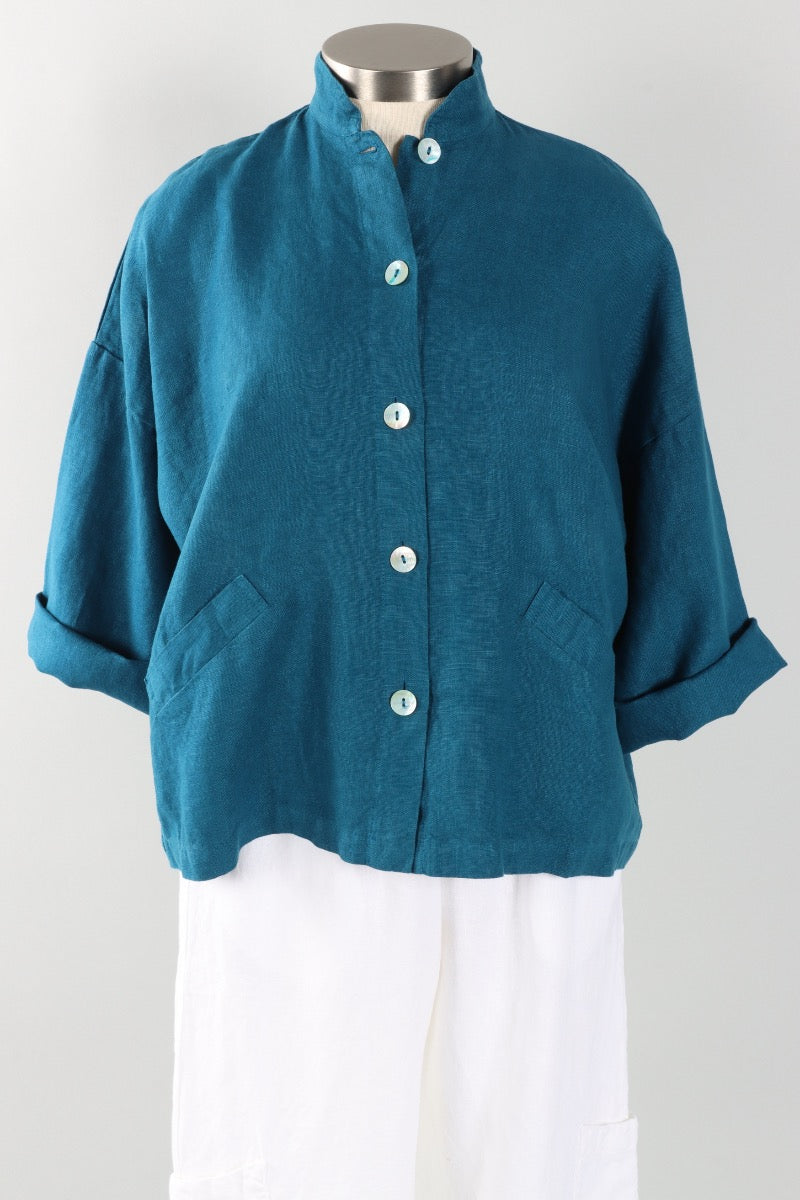 Danuta Jacket - Demoiselle Heavy Linen