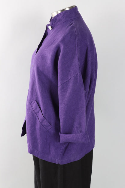 Danuta Jacket - Verbena Heavy Linen