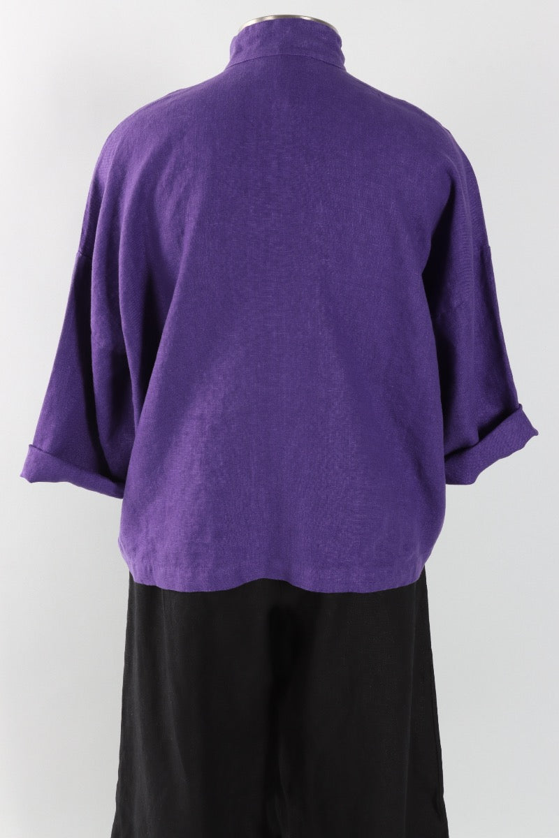 Danuta Jacket - Verbena Heavy Linen