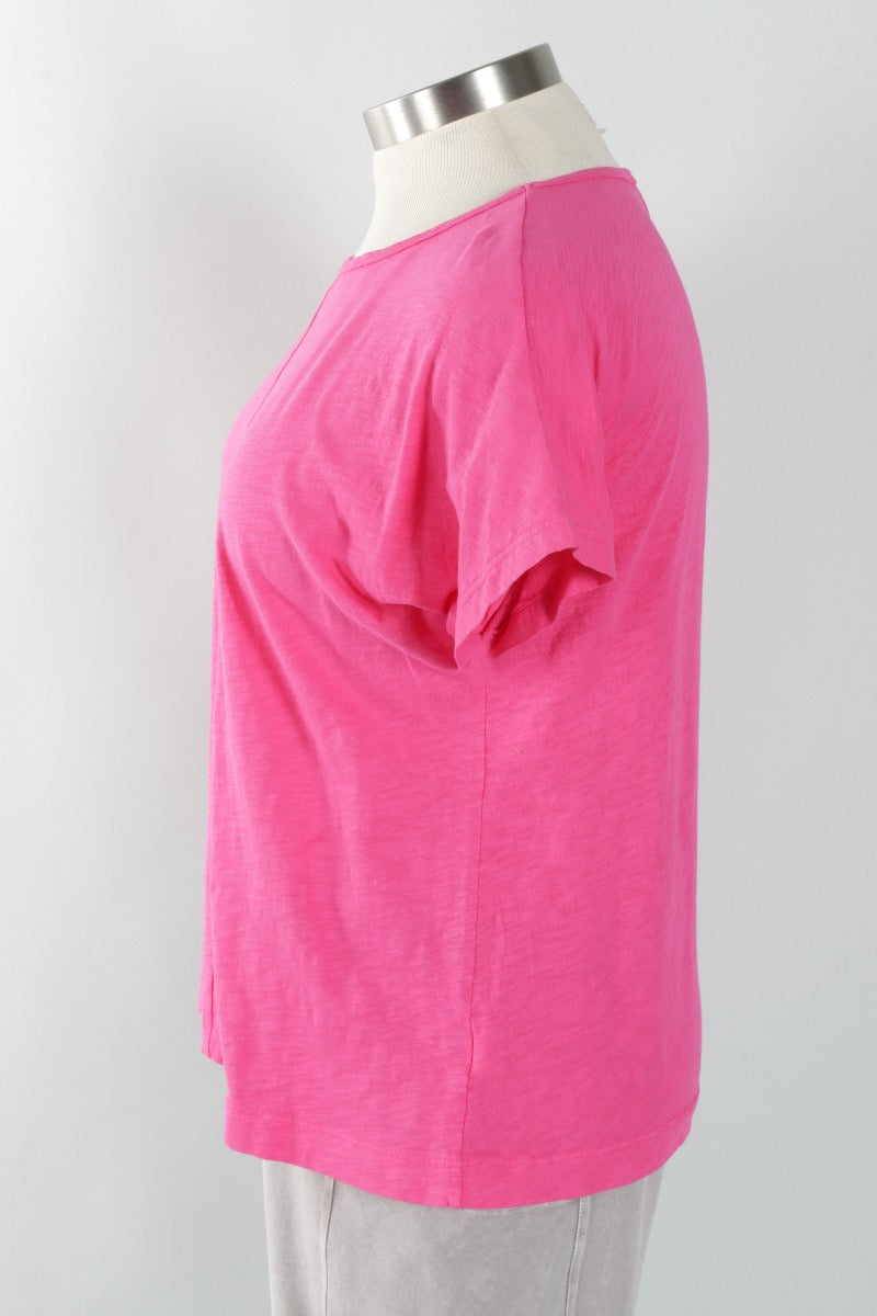 Boxy Top Plus - Fuchsia