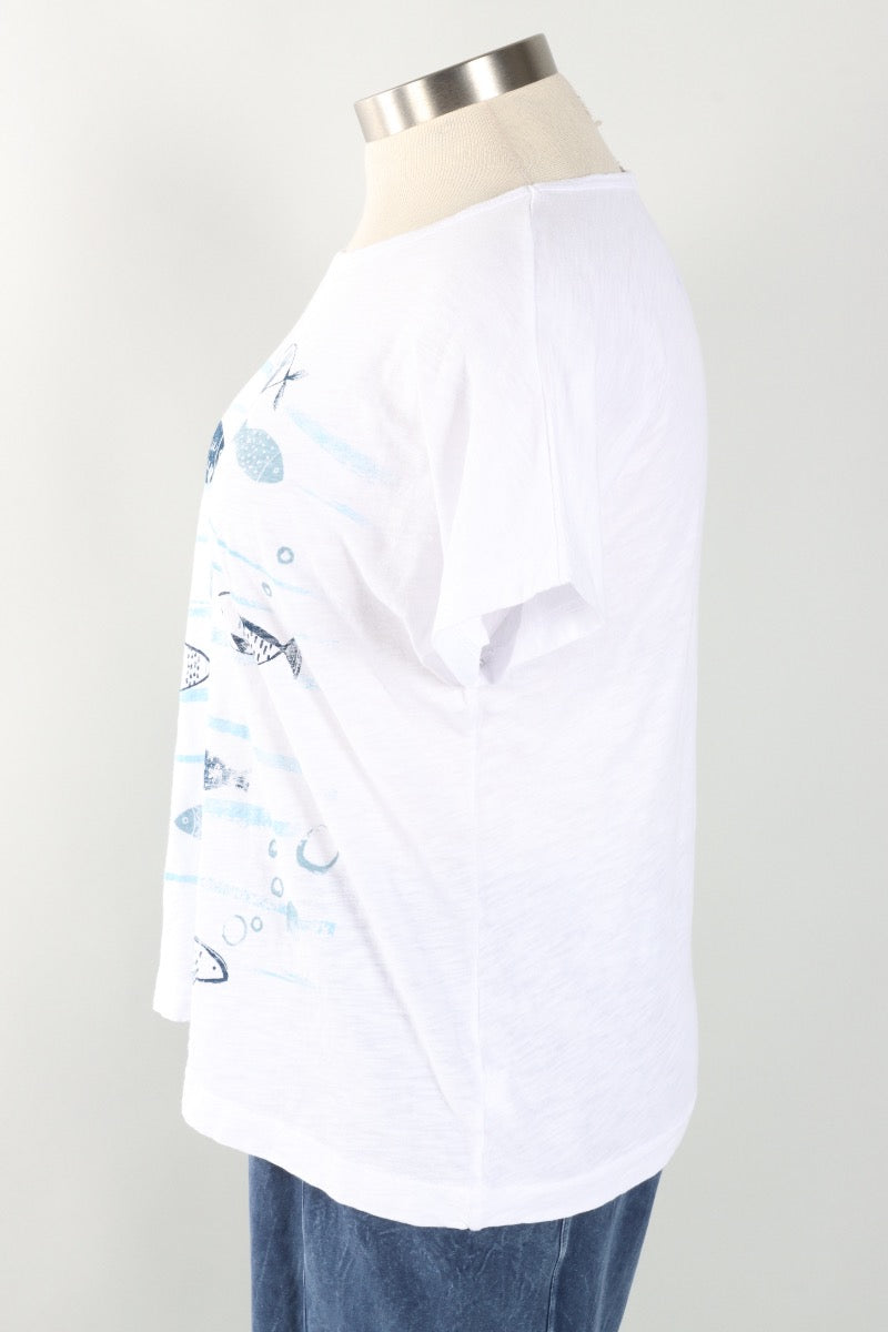Boxy Top Plus - Fin Friends