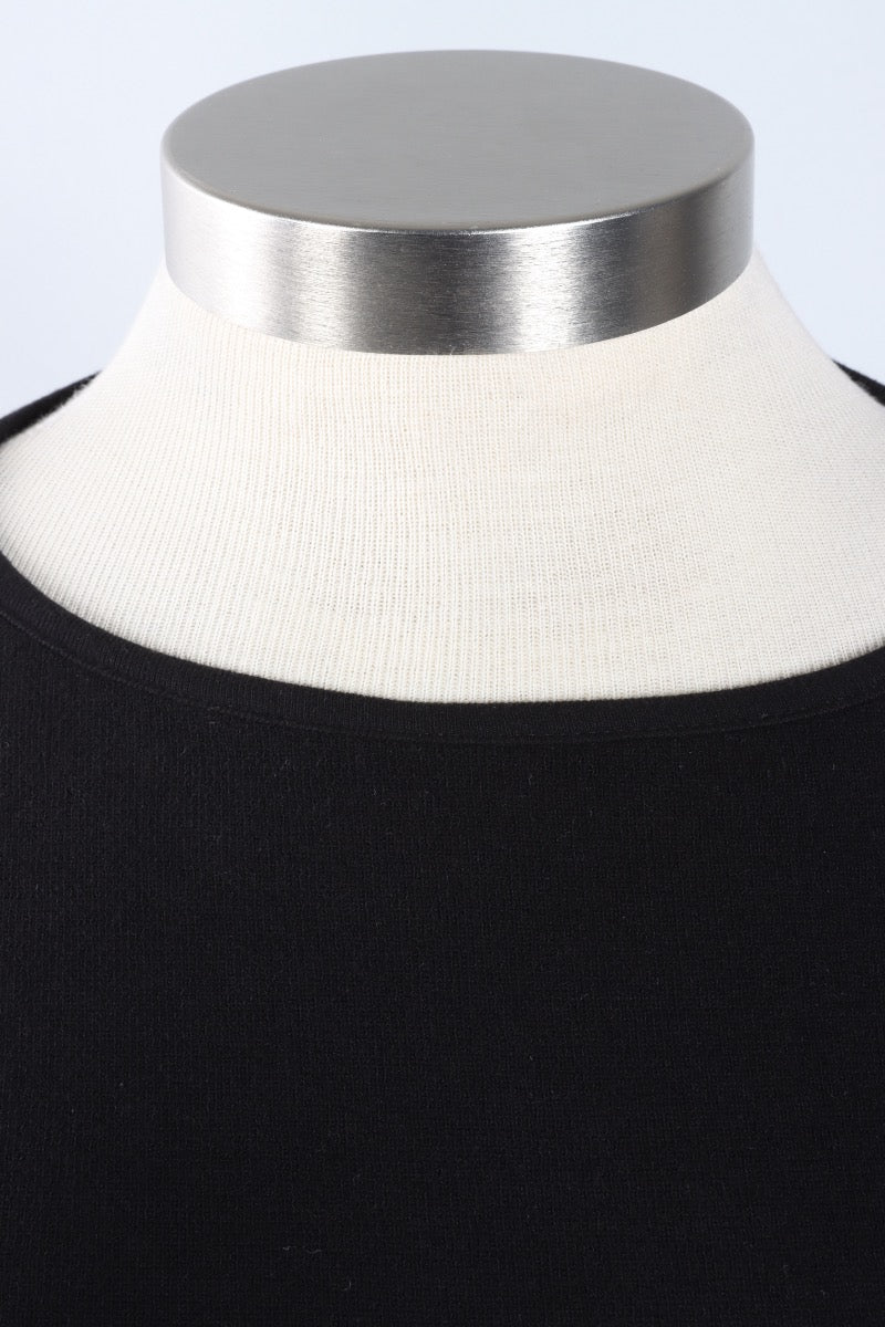 Boatneck Top Plus - Black