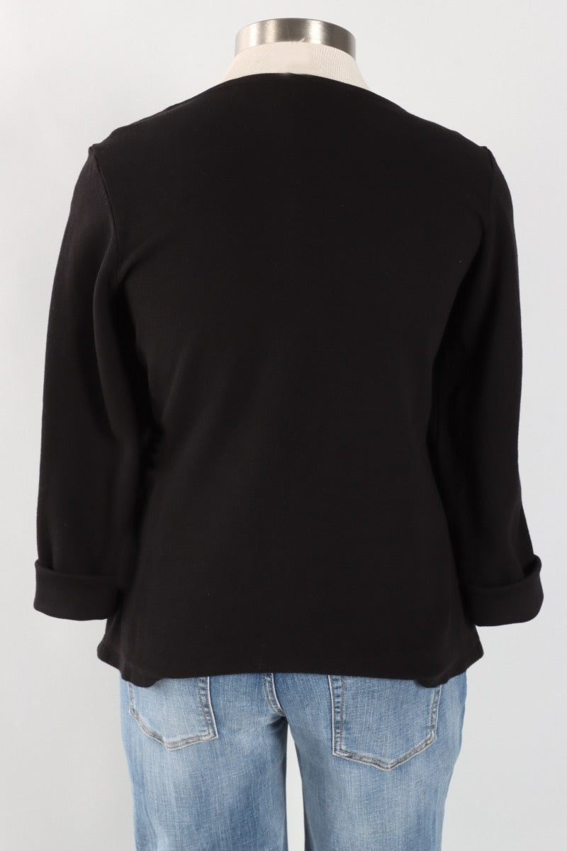Boatneck Top - Black