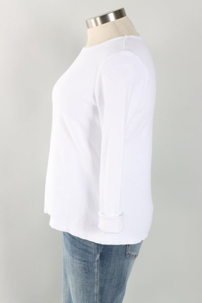 Boatneck Top - White