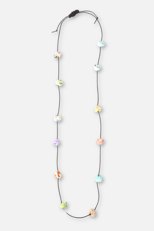 Gumball Slider Necklace - Pastel Multi