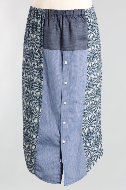 Adaline Skirt - Indigo #3