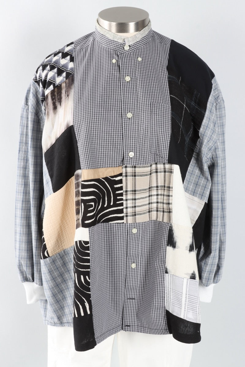 Evelyn Top - Black & Grey #1
