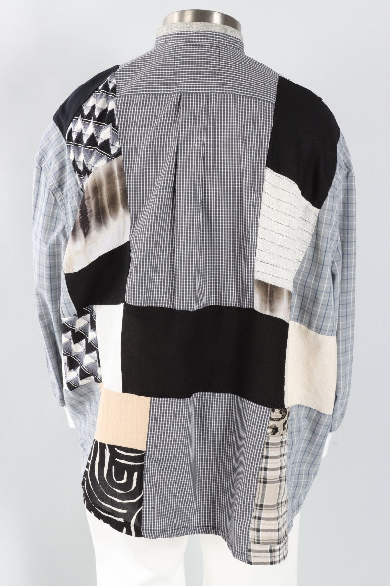 Evelyn Top - Black & Grey #1