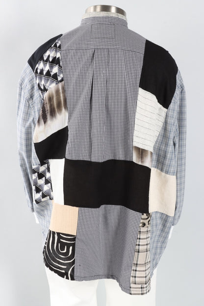 Evelyn Top - Black & Grey #1
