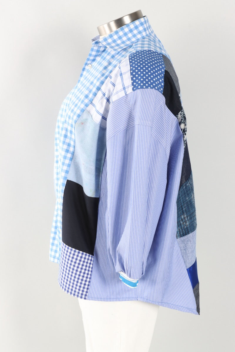 Edith Shirt - Indigo #1