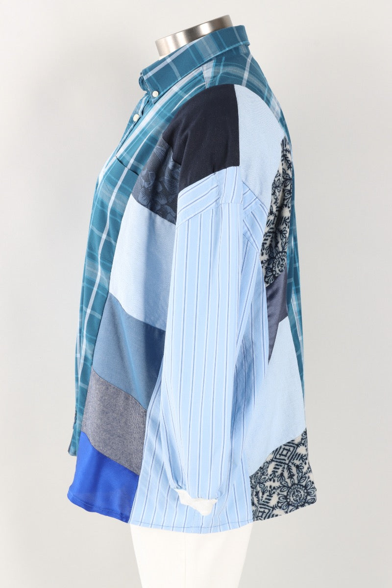 Edith Shirt - Indigo #2