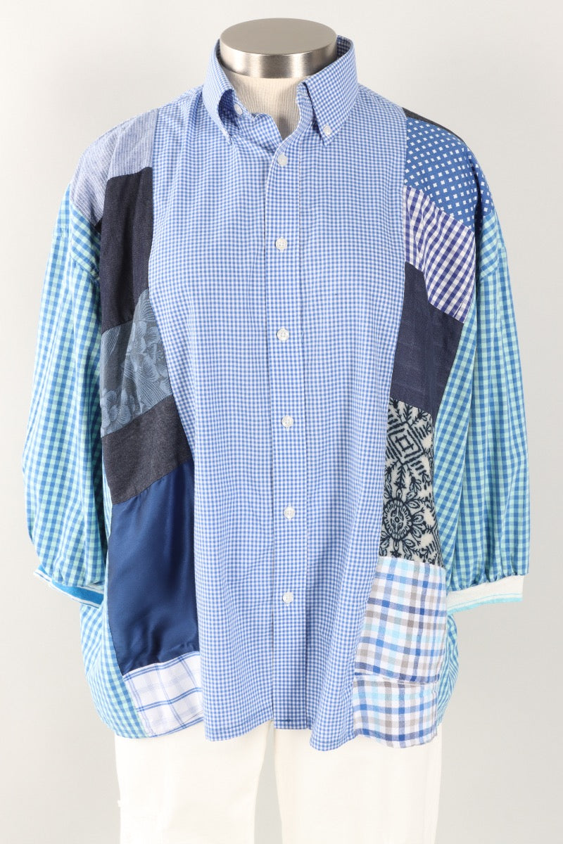 Edith Shirt - Indigo #3