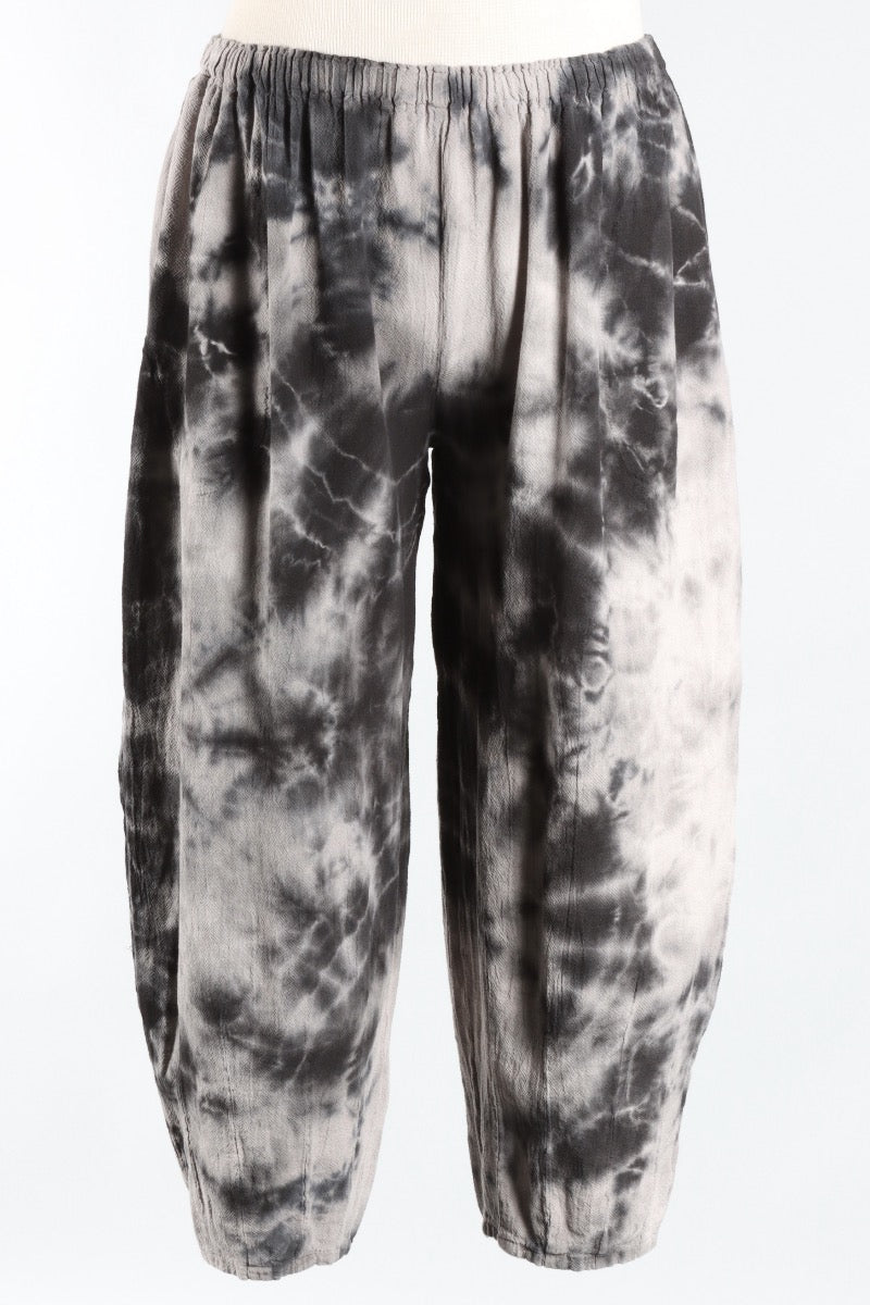 Dart Pant - Marbled Black