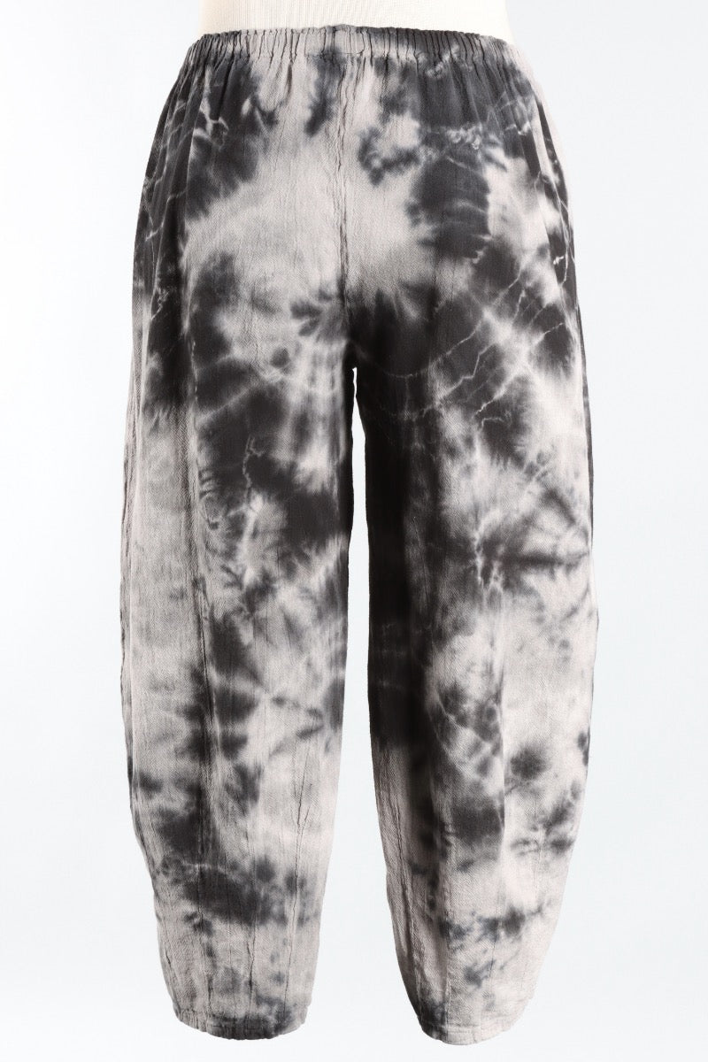 Dart Pant - Marbled Black