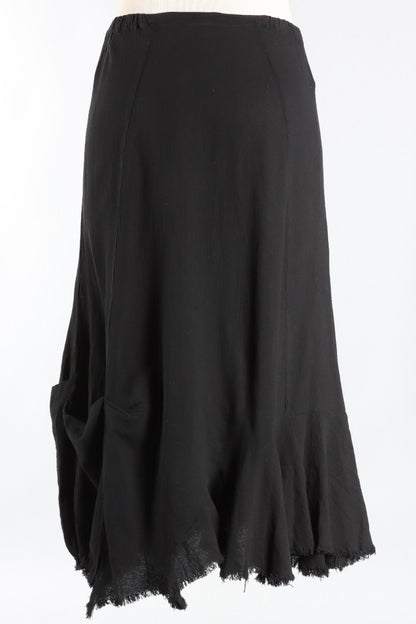 Fringe Skirt - Black