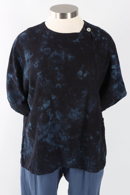 Athena Top - Washed Sapphire