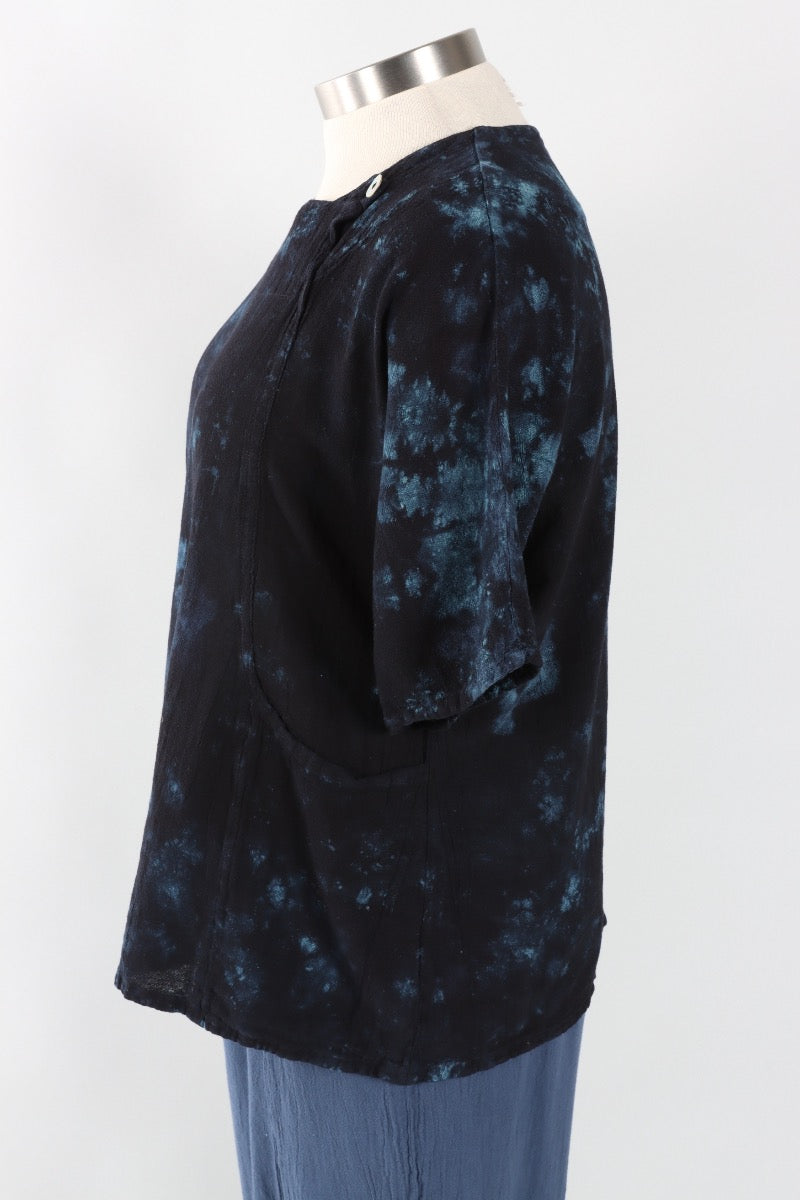 Athena Top - Washed Sapphire