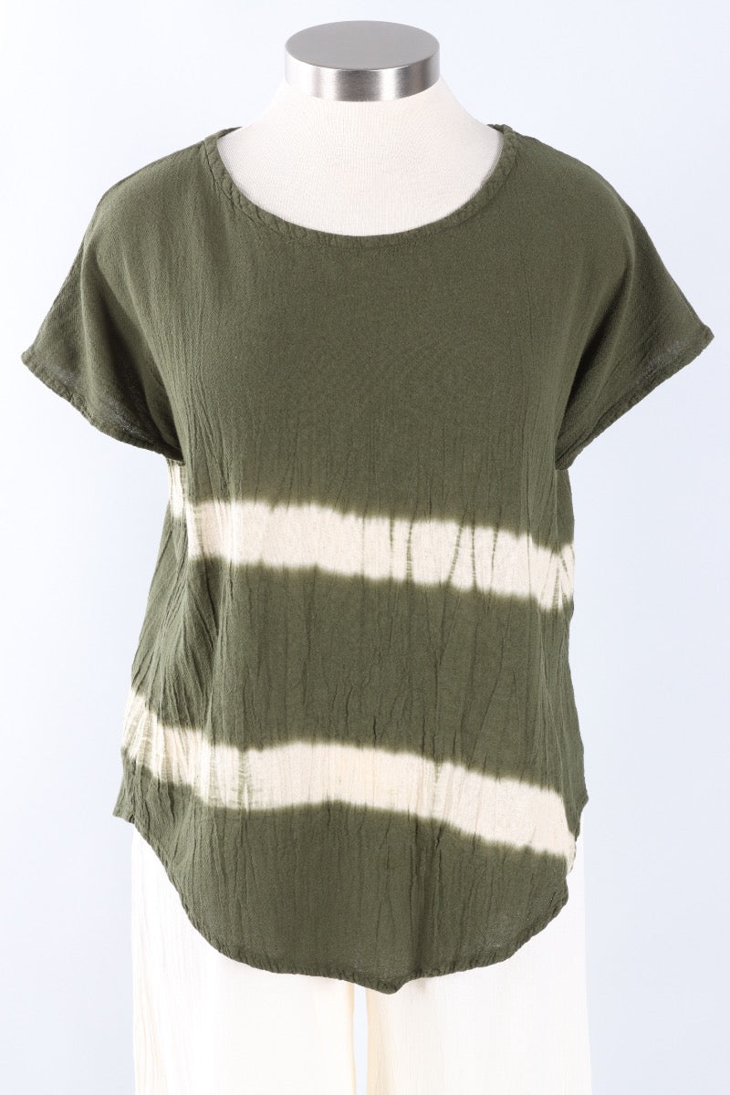 Grace Wave Top - Fern