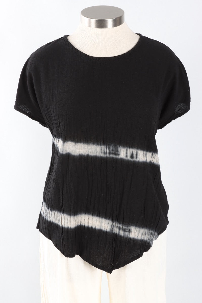 Grace Wave Top - Black