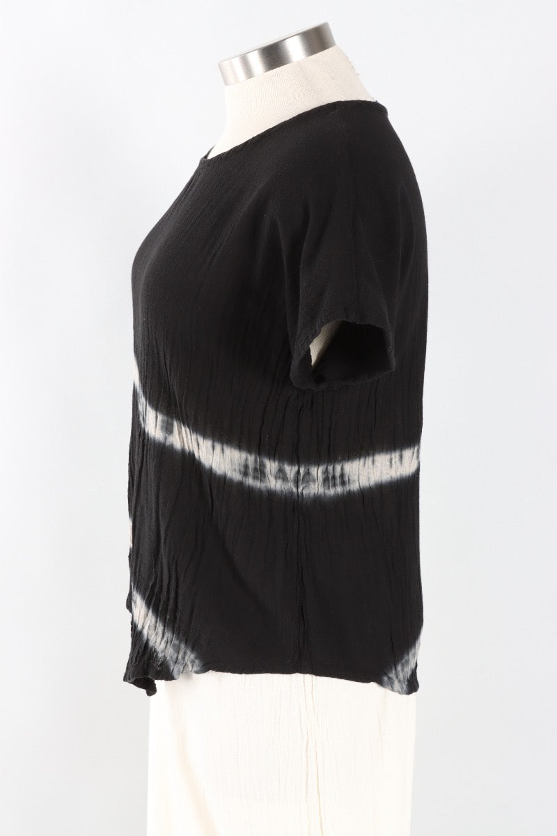 Grace Wave Top - Black