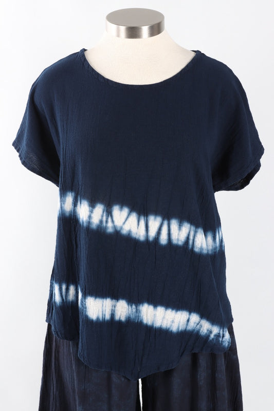 Grace Wave Top - Sapphire