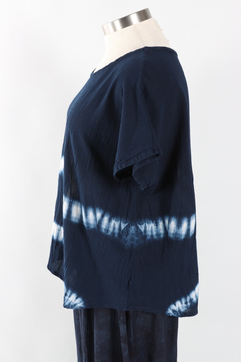 Grace Wave Top - Sapphire