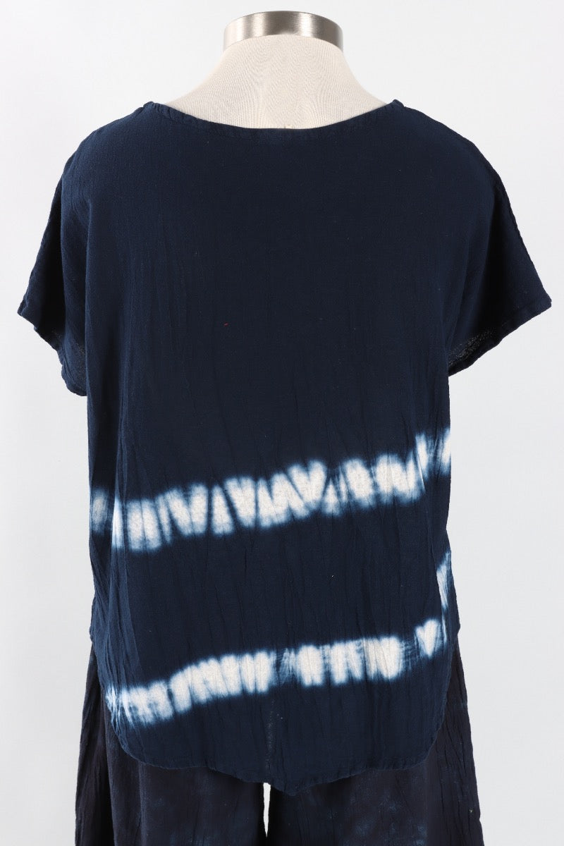 Grace Wave Top - Sapphire