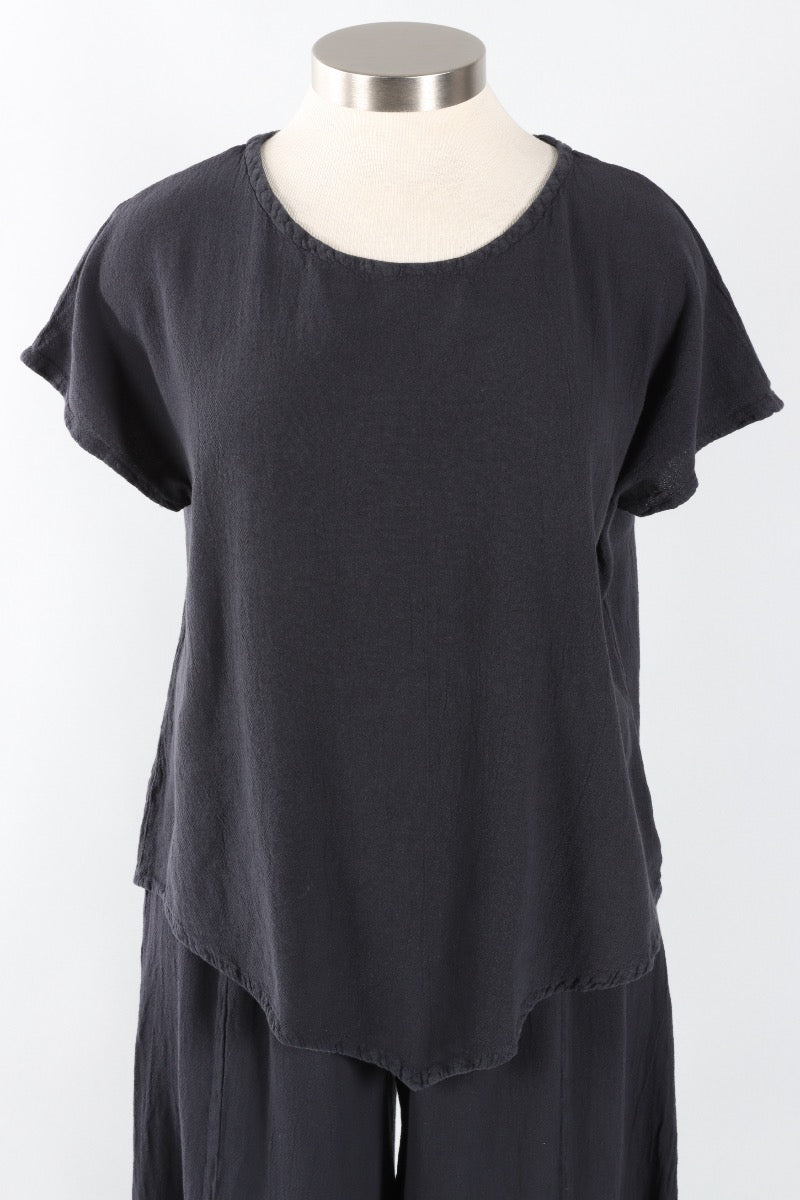 Grace Top - Coal