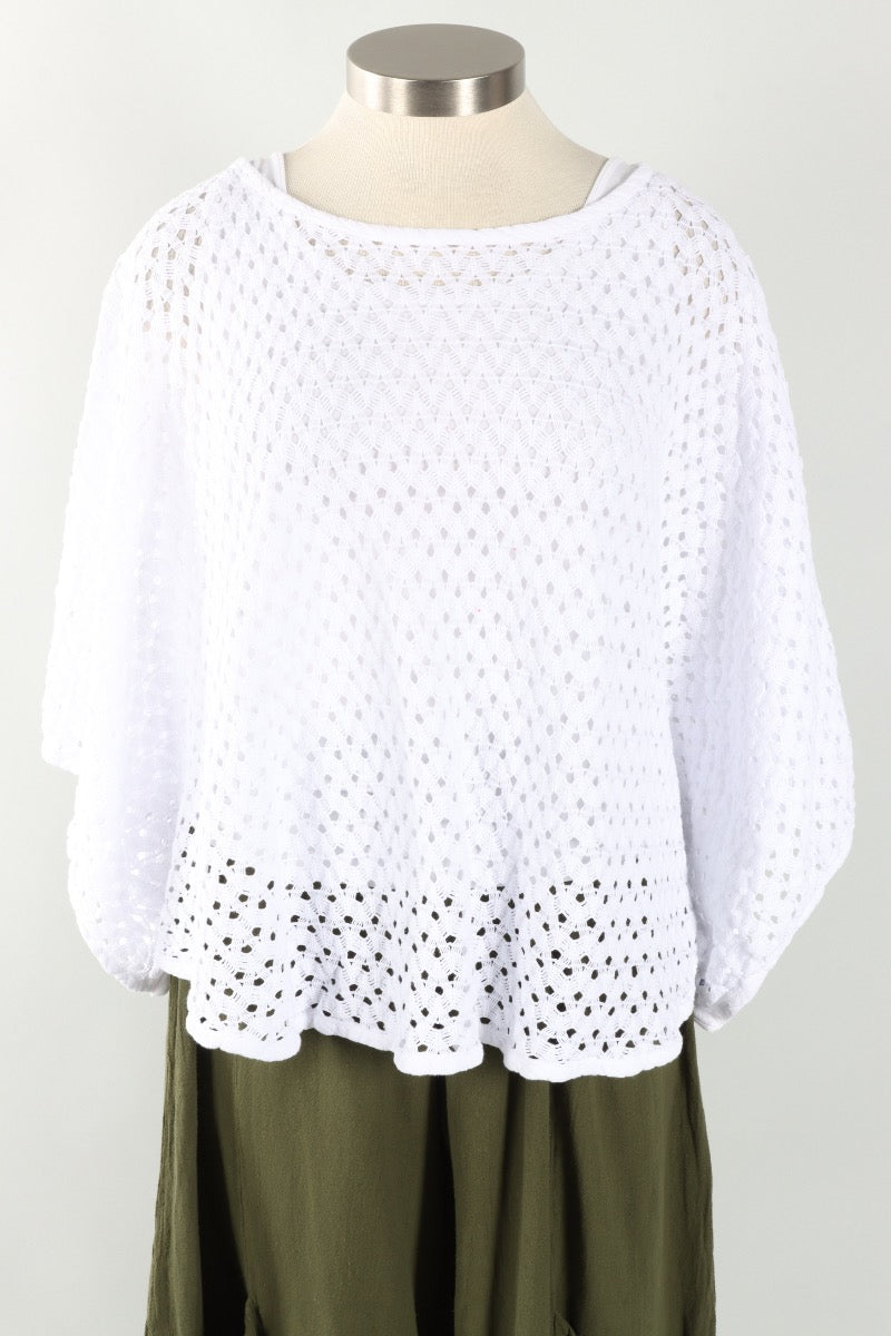 Honeycomb Topper - Snow