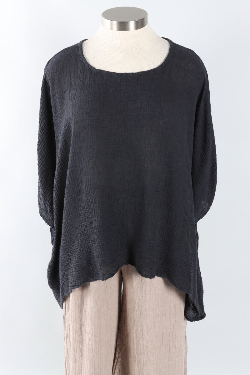 Name-It-Jane Blouse - Coal