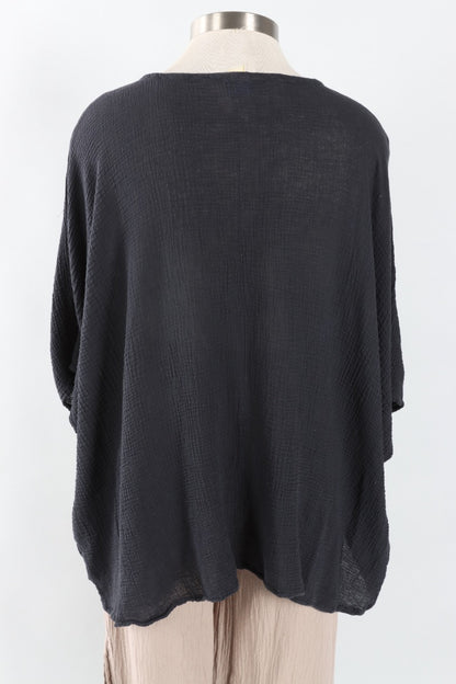 Name-It-Jane Blouse - Coal