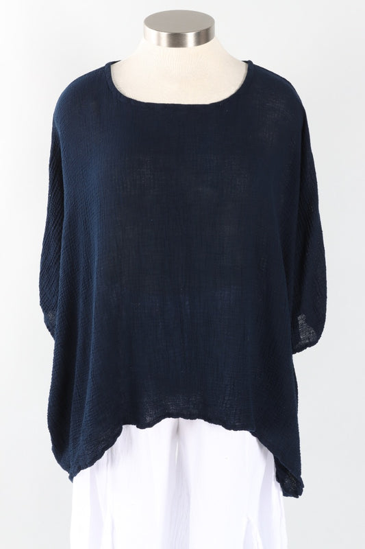 Name-It-Jane Blouse - Sapphire