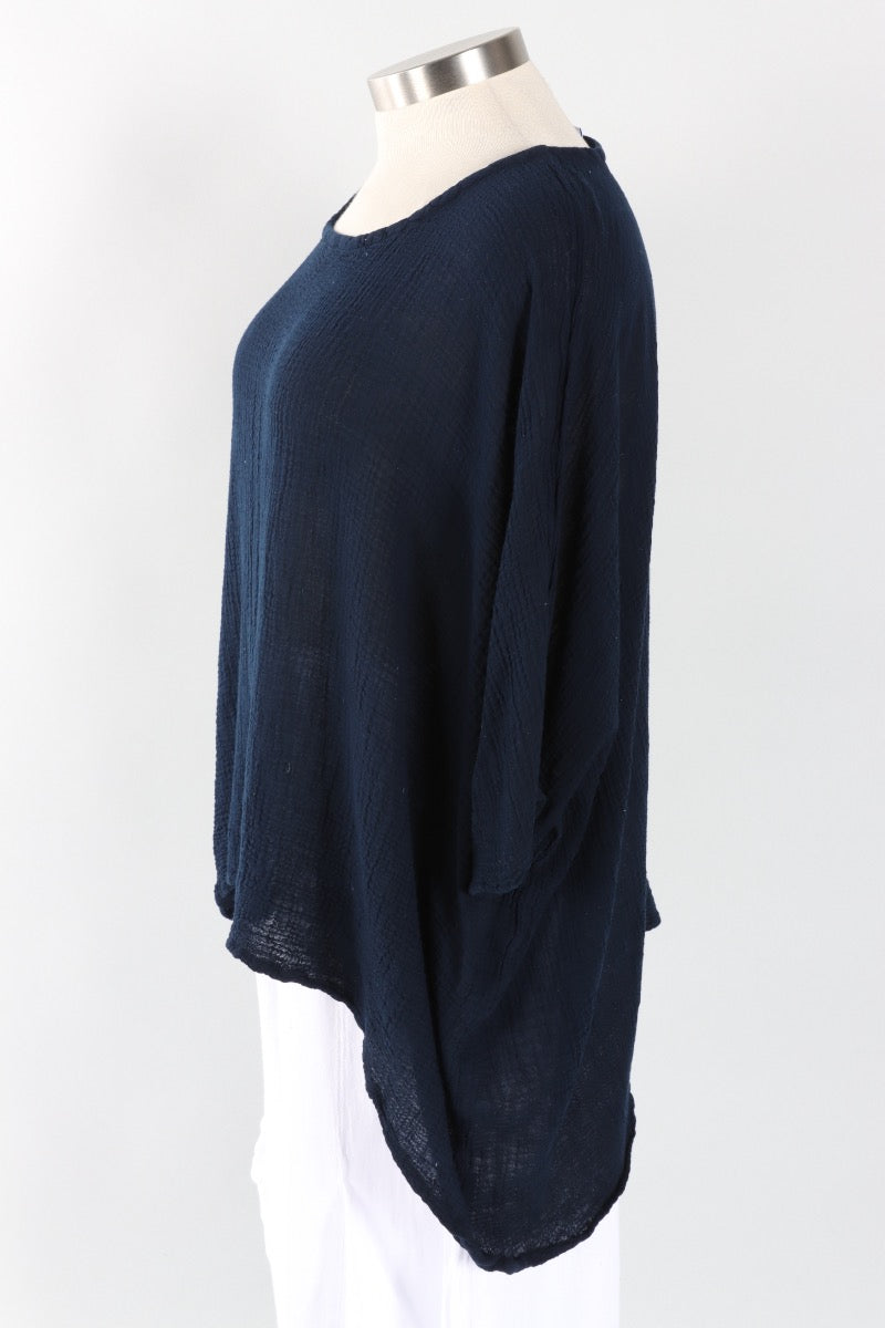 Name-It-Jane Blouse - Sapphire