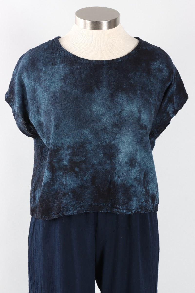 Olga Top - Washed Sapphire