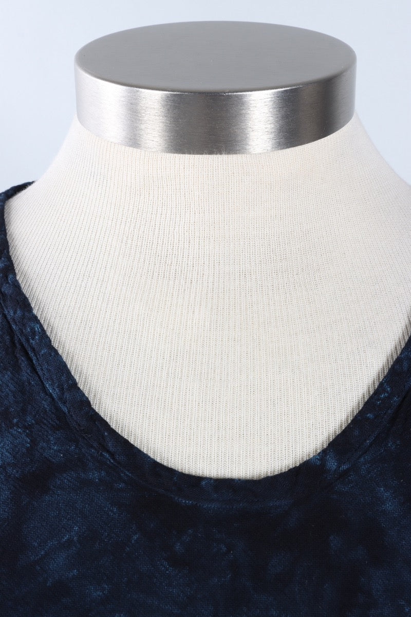 Pocket Top - Washed Sapphire