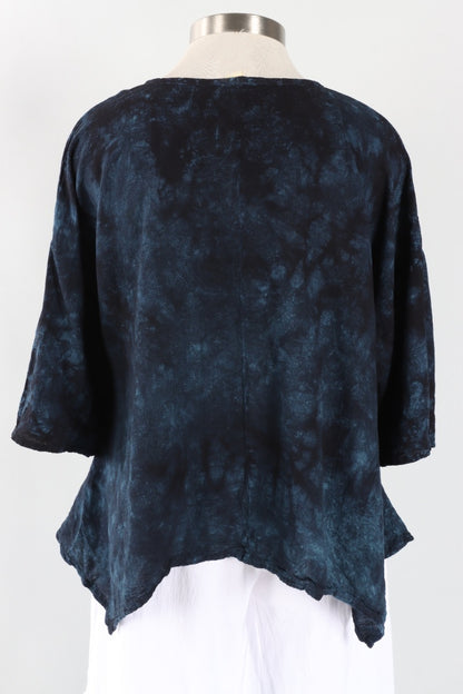 Pocket Top - Washed Sapphire