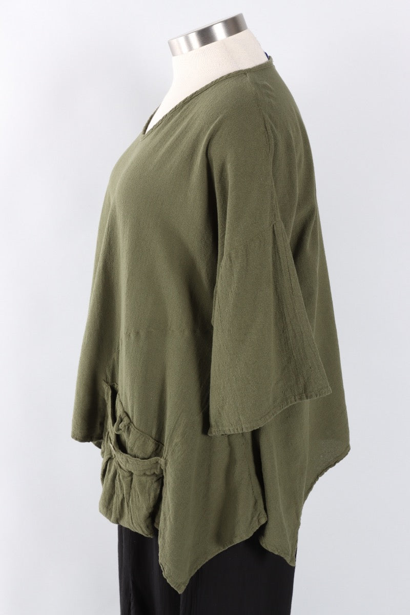 Pocket Top - Fern