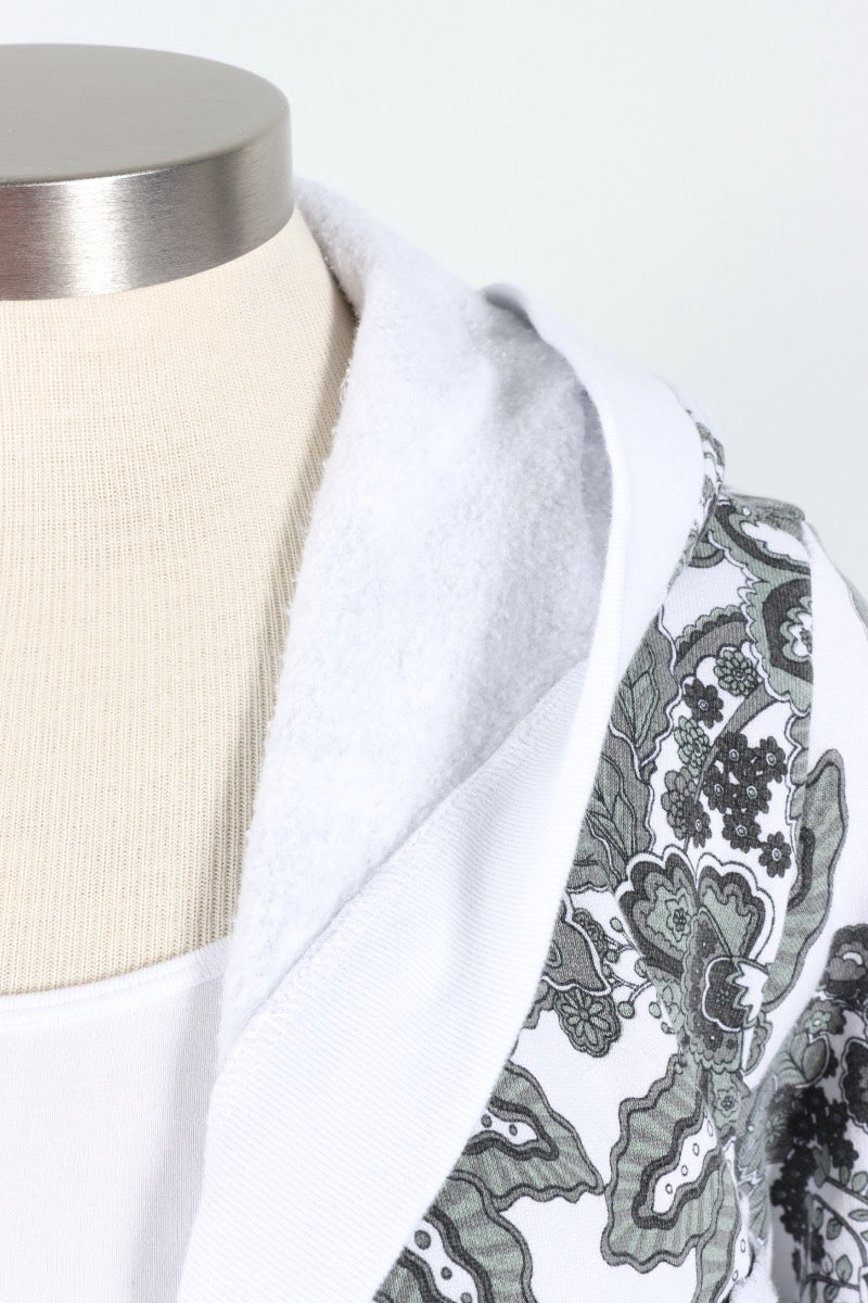 Hooded Cardigan - White