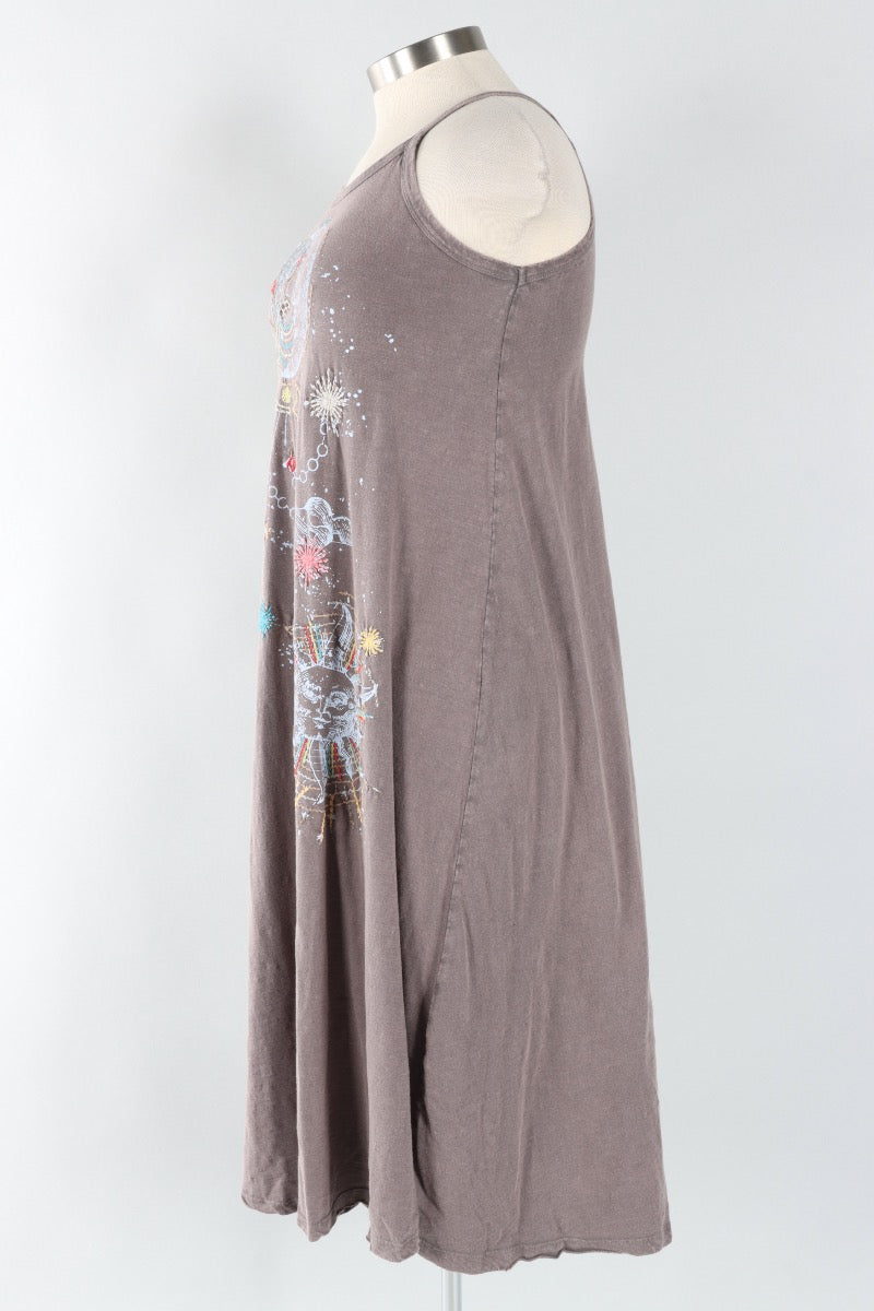 Marcella Dress - Dark Grey