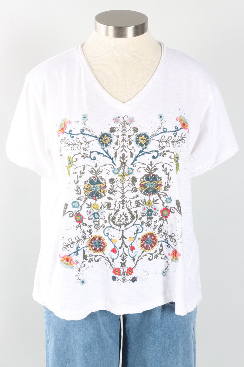 Skye Tee - White