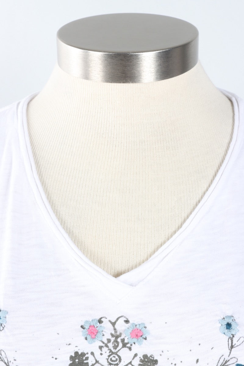 Skye Tee - White