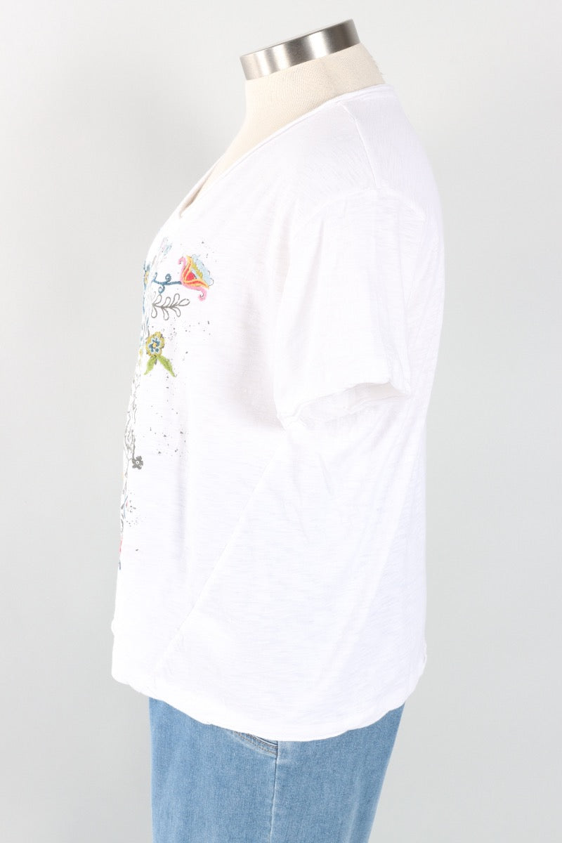 Skye Tee - White